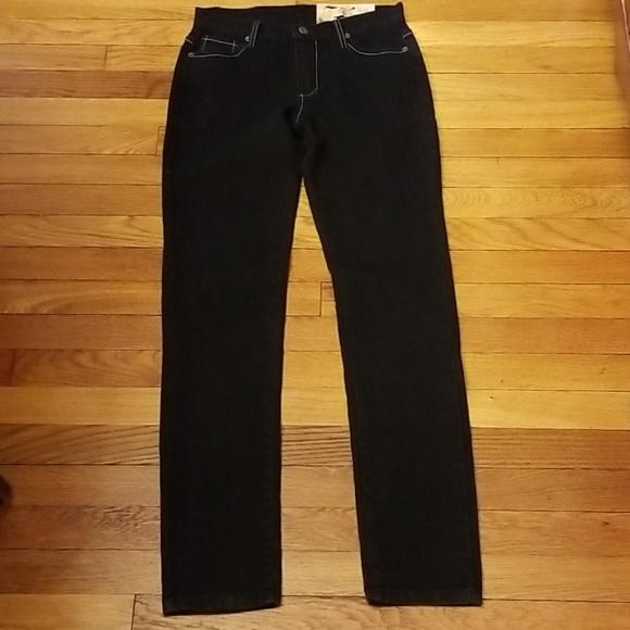KANCAN DARK DENIM SKINNY EMBELLISHED JEAN 9/10 - Picture 5 of 6